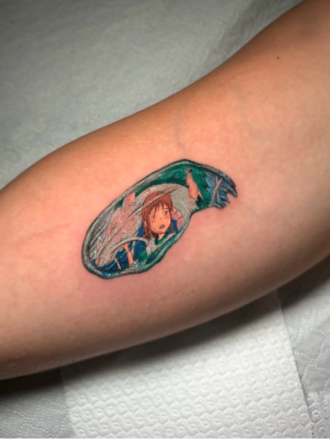 Tattoo by @zarmina_tattoo — anime