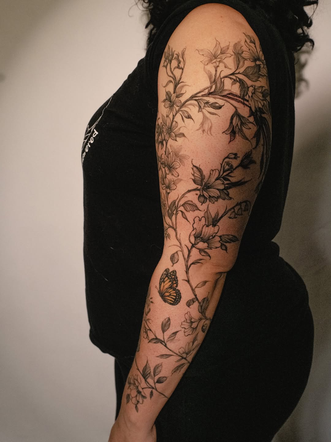 Tattoo by @simwerks — illustrative, black_and_grey