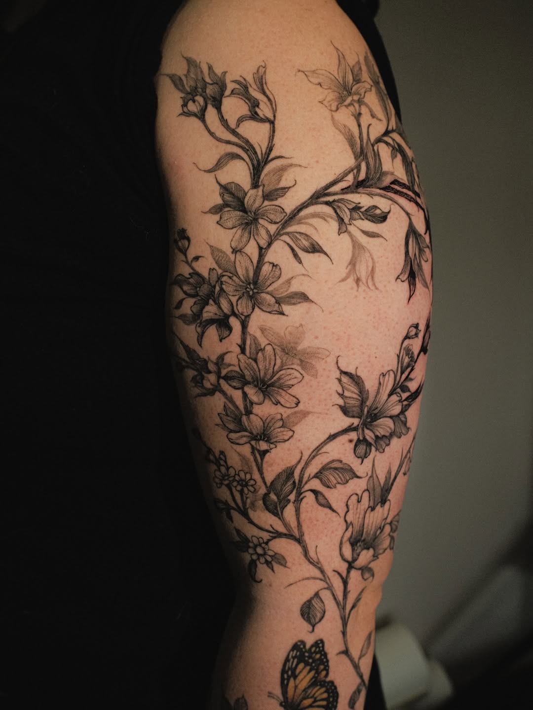 Tattoo by @simwerks — illustrative, black_and_grey