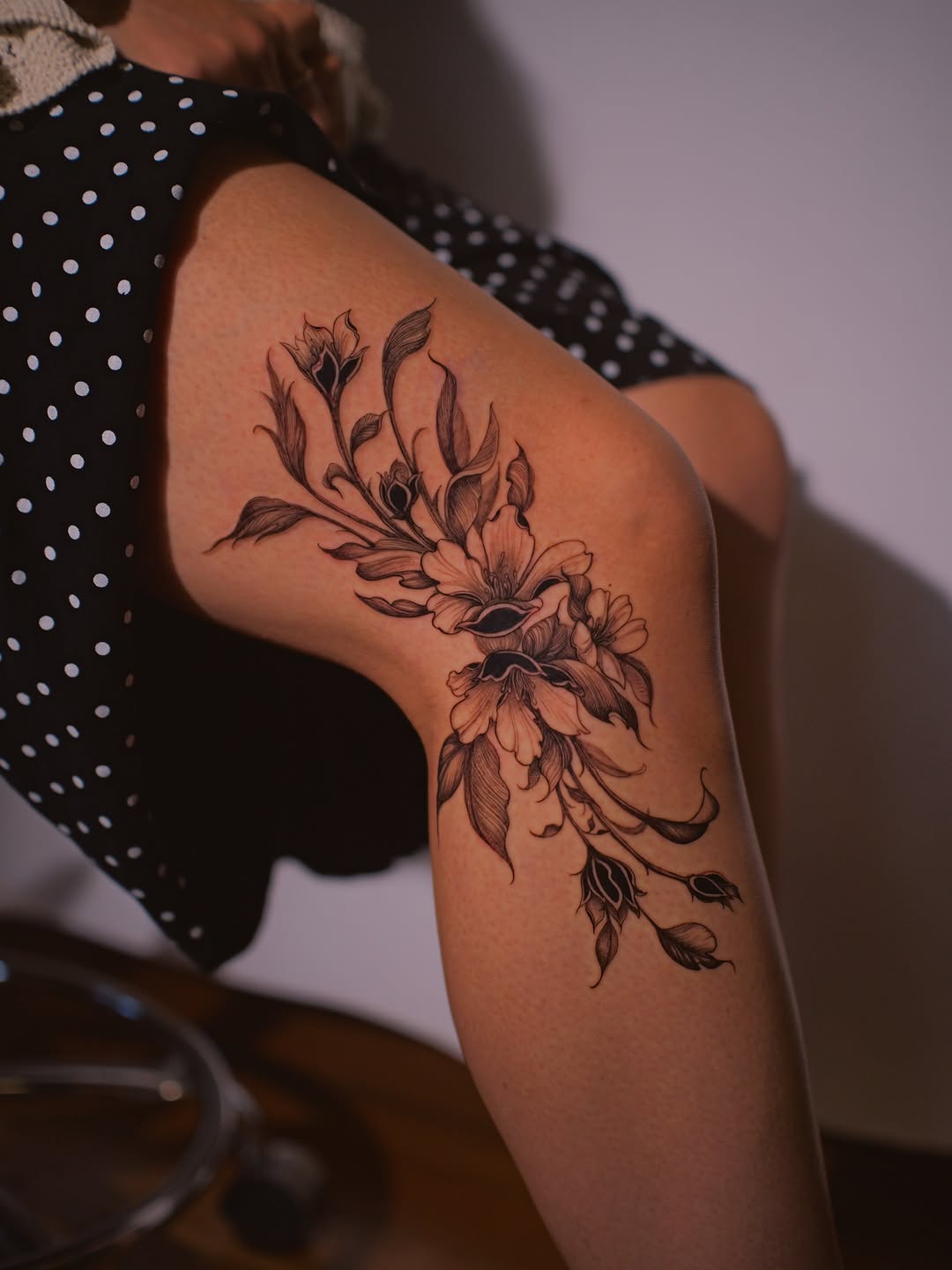 Tattoo by @simwerks — illustrative, black_and_grey