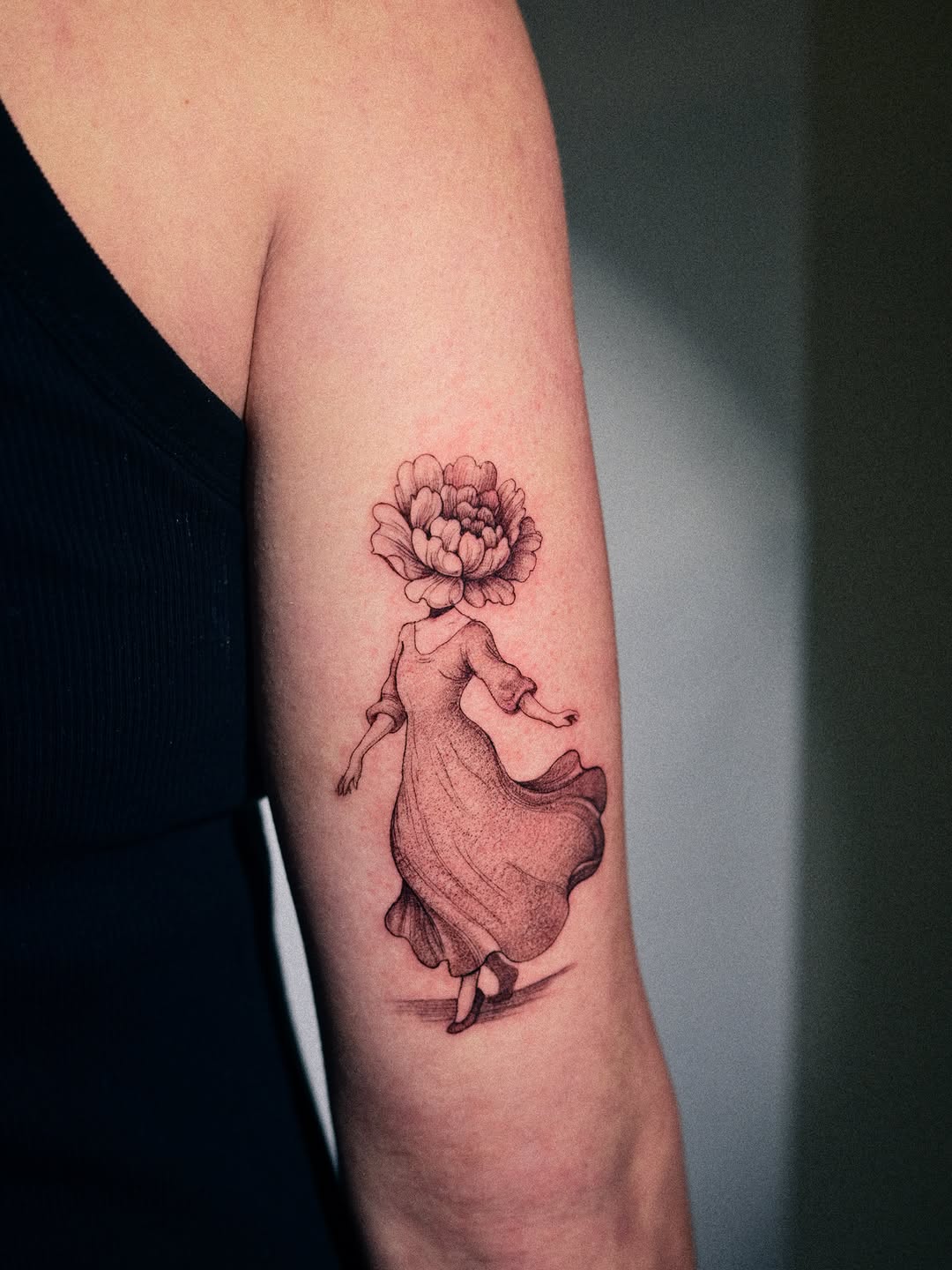 Tattoo by @simwerks — illustrative, fine_line