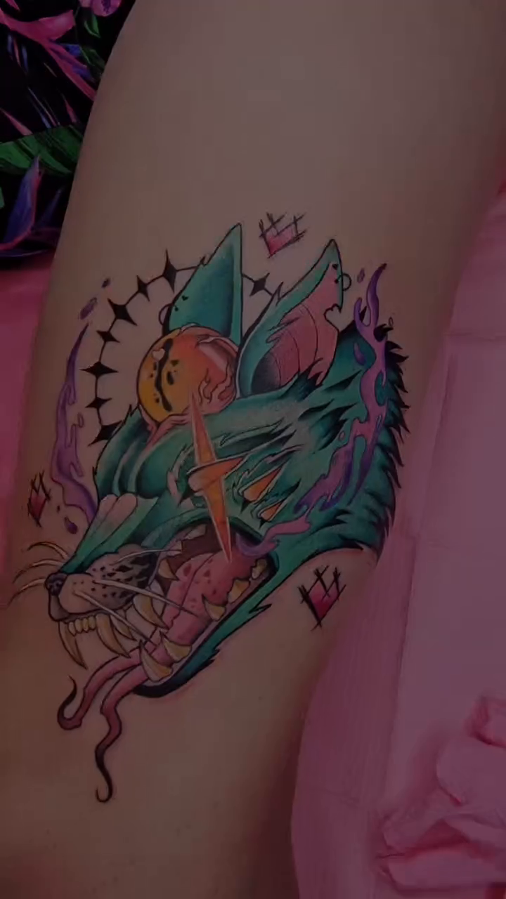 Tattoo by @buhberri_art — neo_traditional, new_school