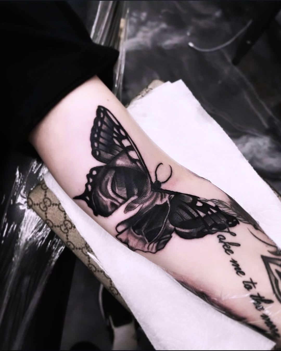 Tattoo by @don_lino_tattoo — black_and_grey