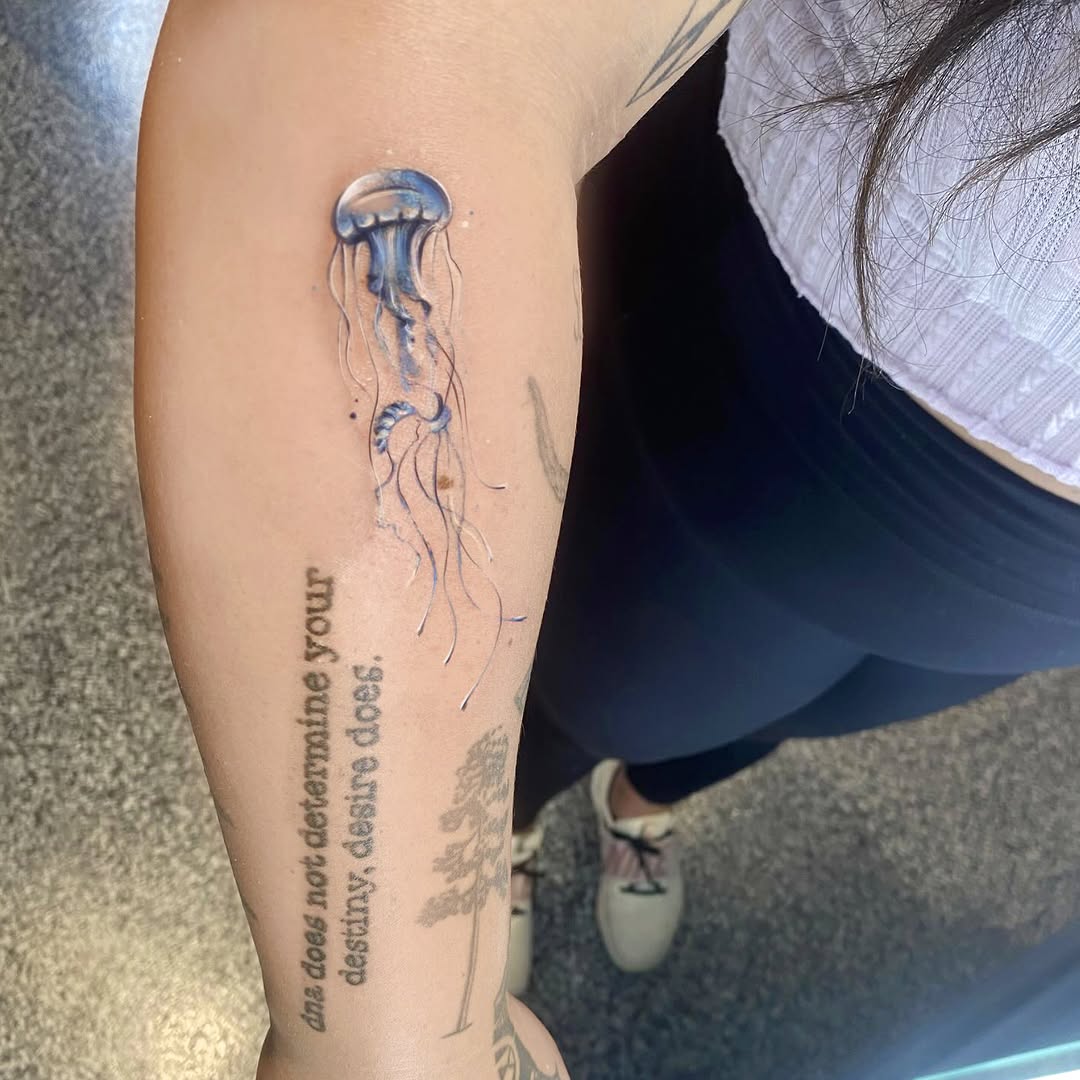 Tattoo by @inkart_ari — watercolor