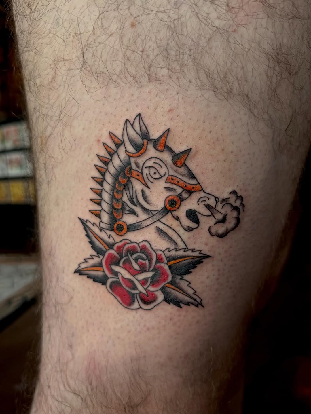 Tattoo by @paycheck.tattoos — american_traditional, illustrative