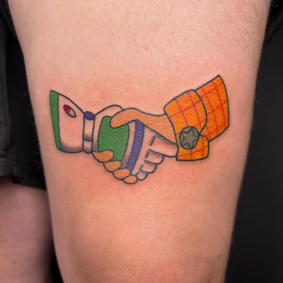 Tattoo by @bhoneybuns — new_school