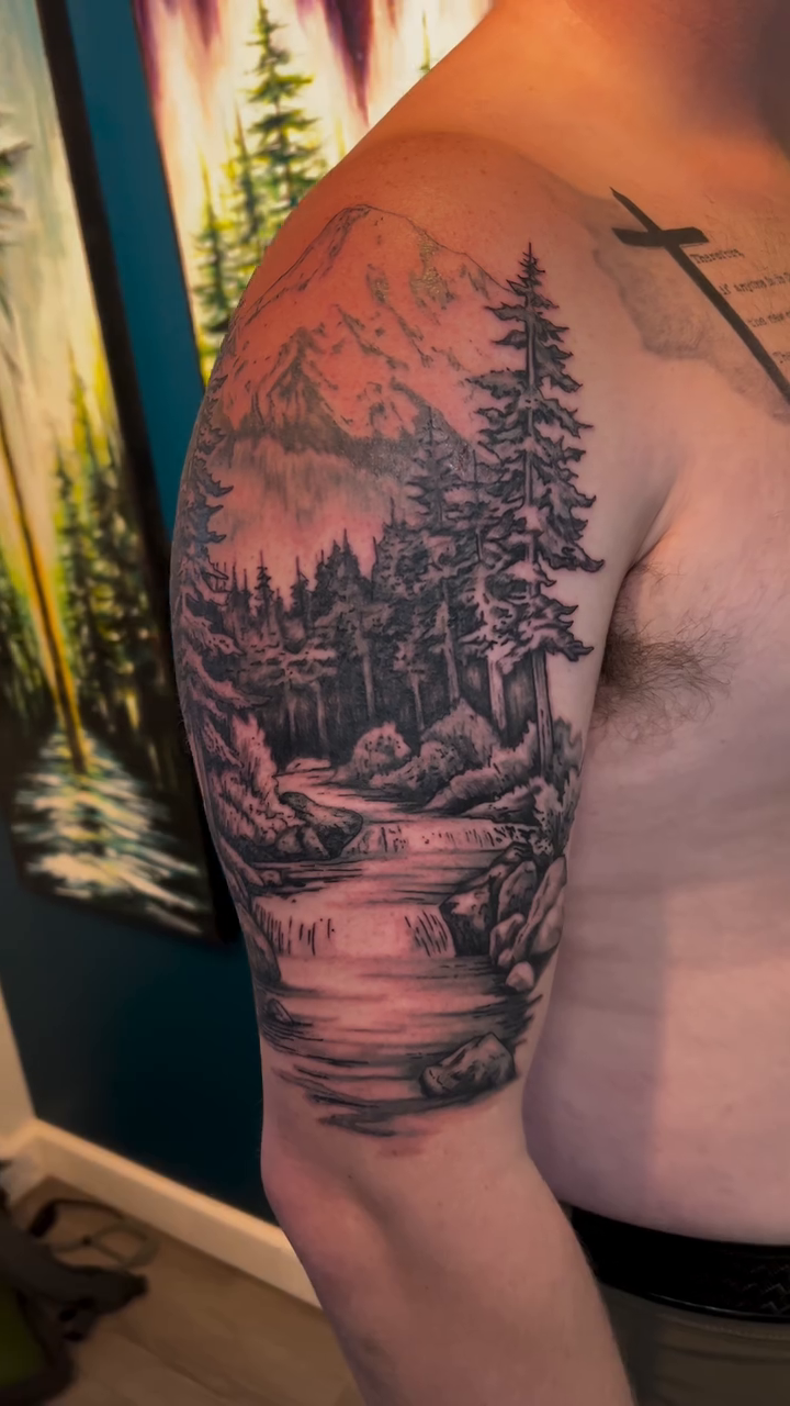 Tattoo by @milesbrowne — realism, black_and_grey