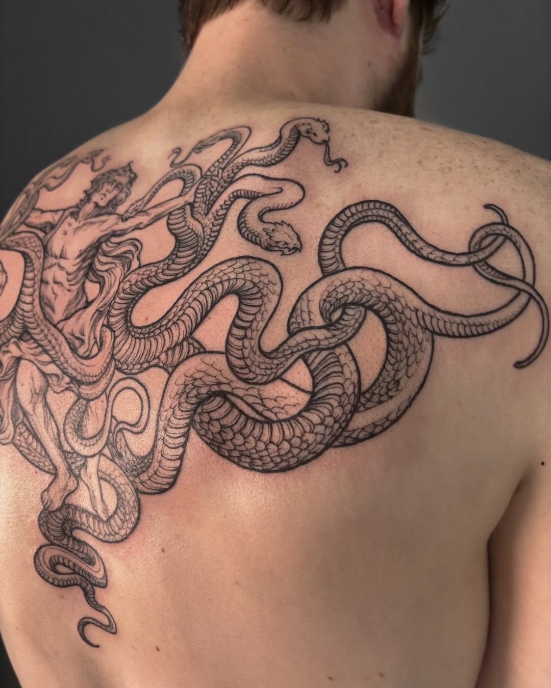 Tattoo by @hollyhawk.ink โ black_and_grey, realism