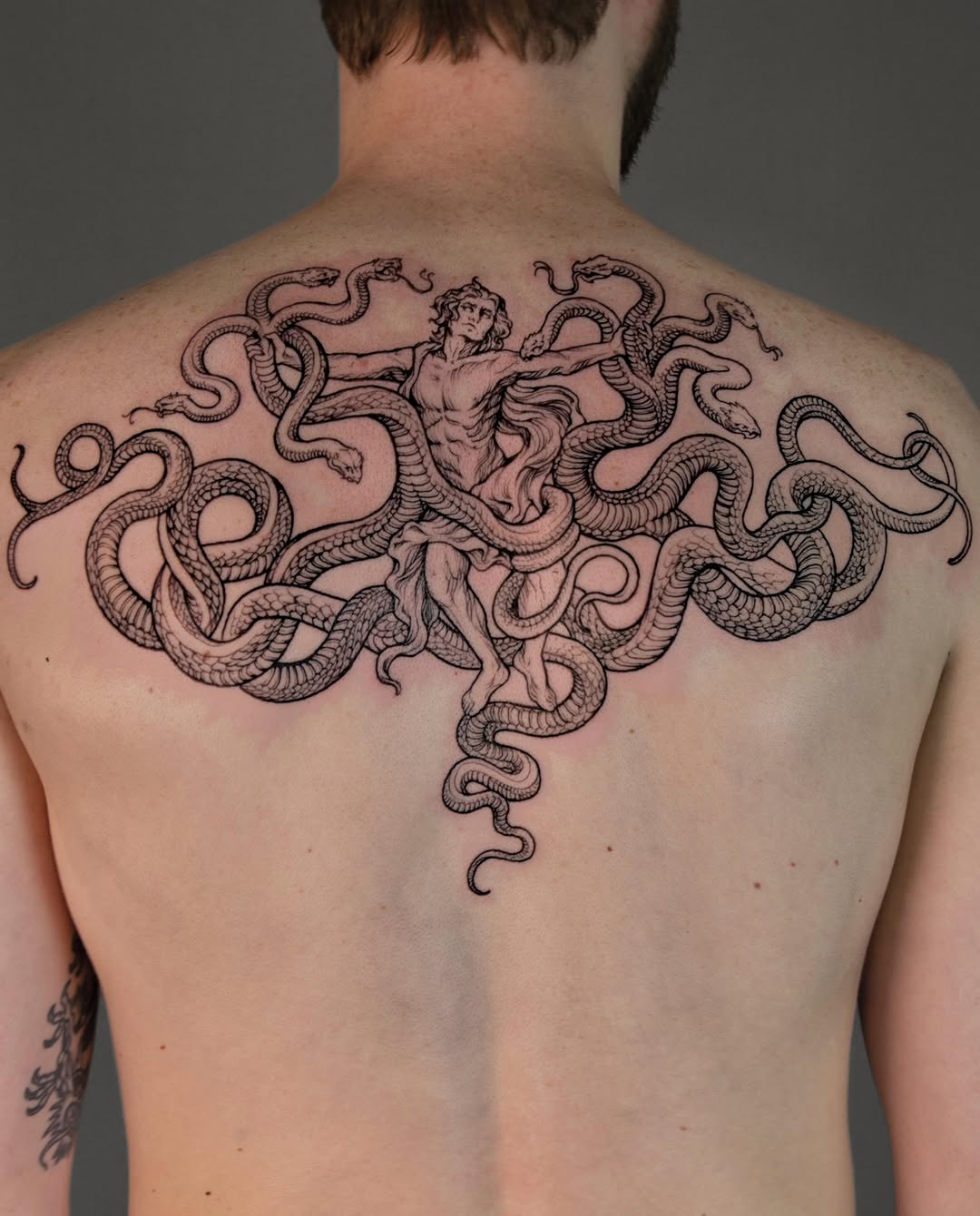 Tattoo by @hollyhawk.ink โ black_and_grey, illustrative