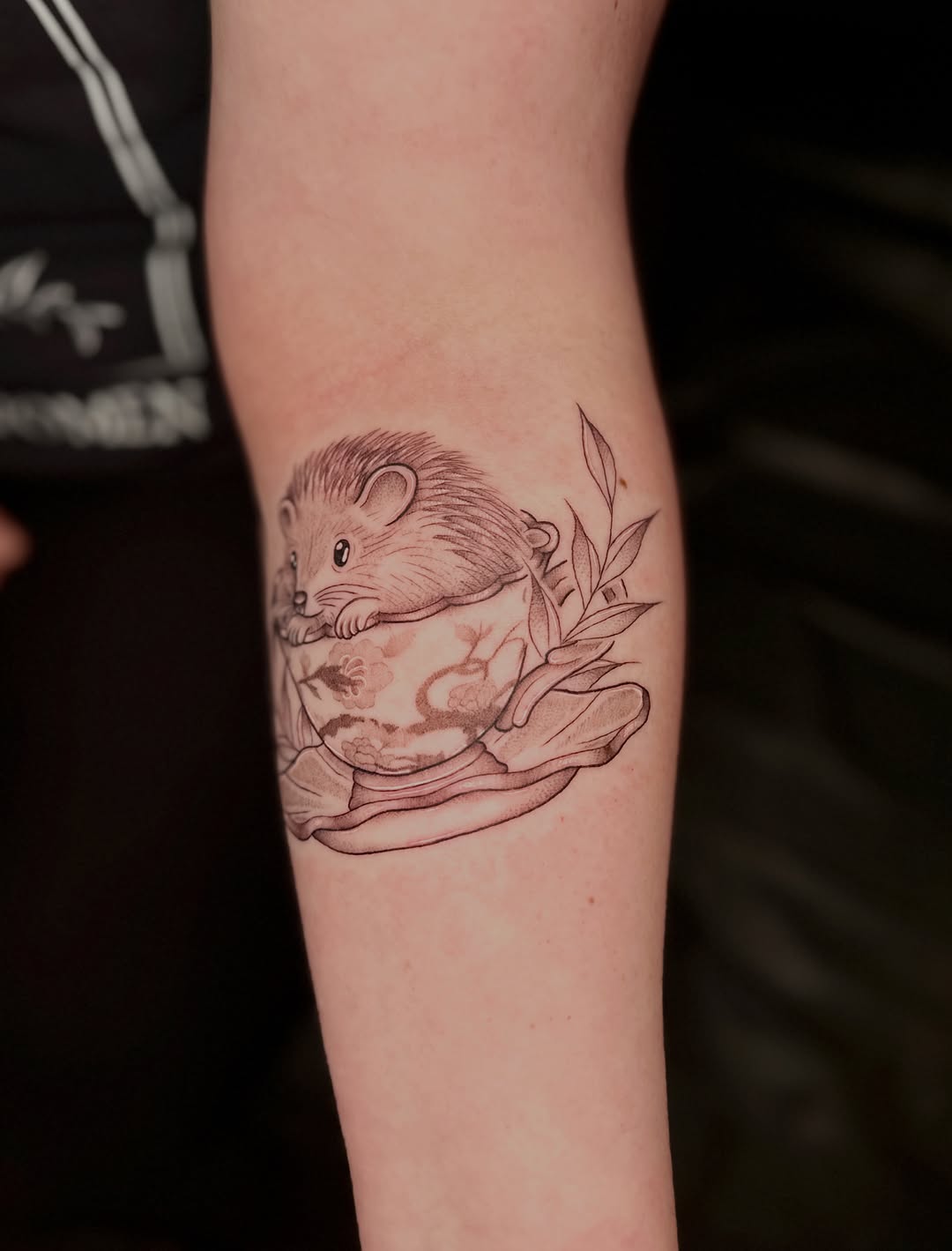 Tattoo by @inkedbyjoie โ illustrative, black_and_grey