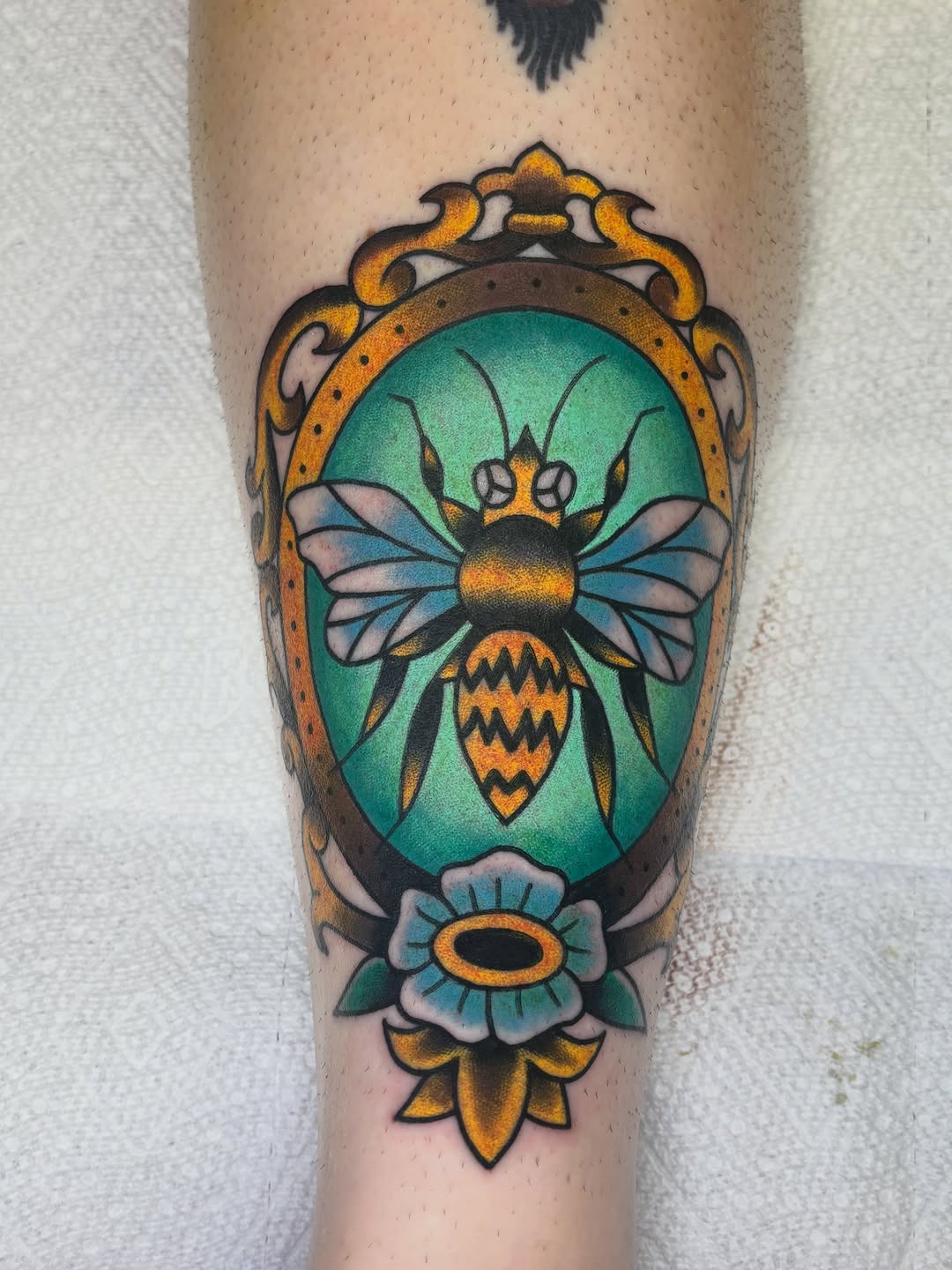Tattoo by @aaronmasterstattoos — american_traditional, illustrative