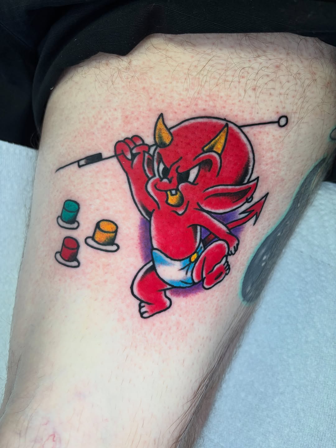 Tattoo by @aaronmasterstattoos — american_traditional, illustrative