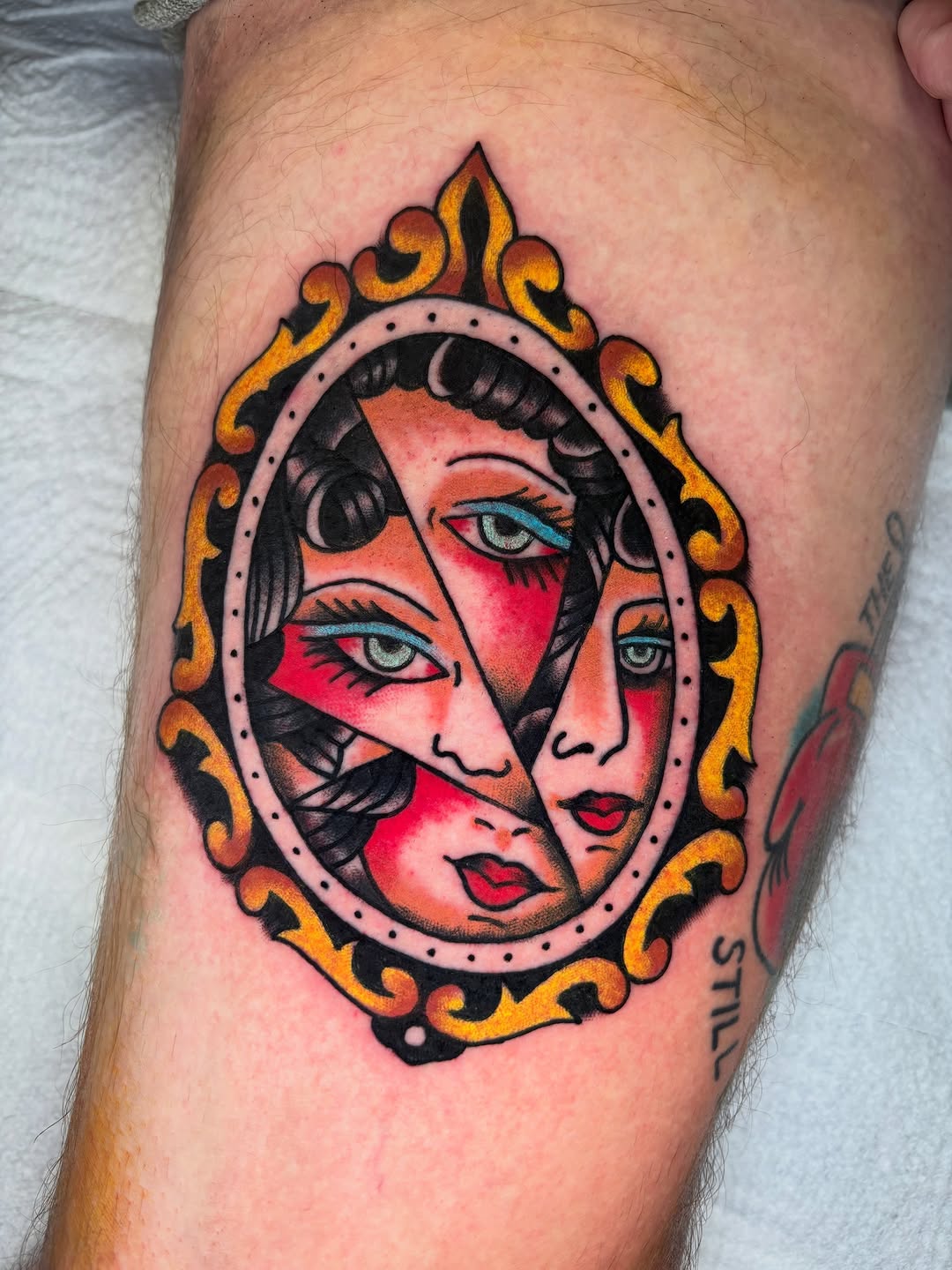 Tattoo by @aaronmasterstattoos — american_traditional, illustrative