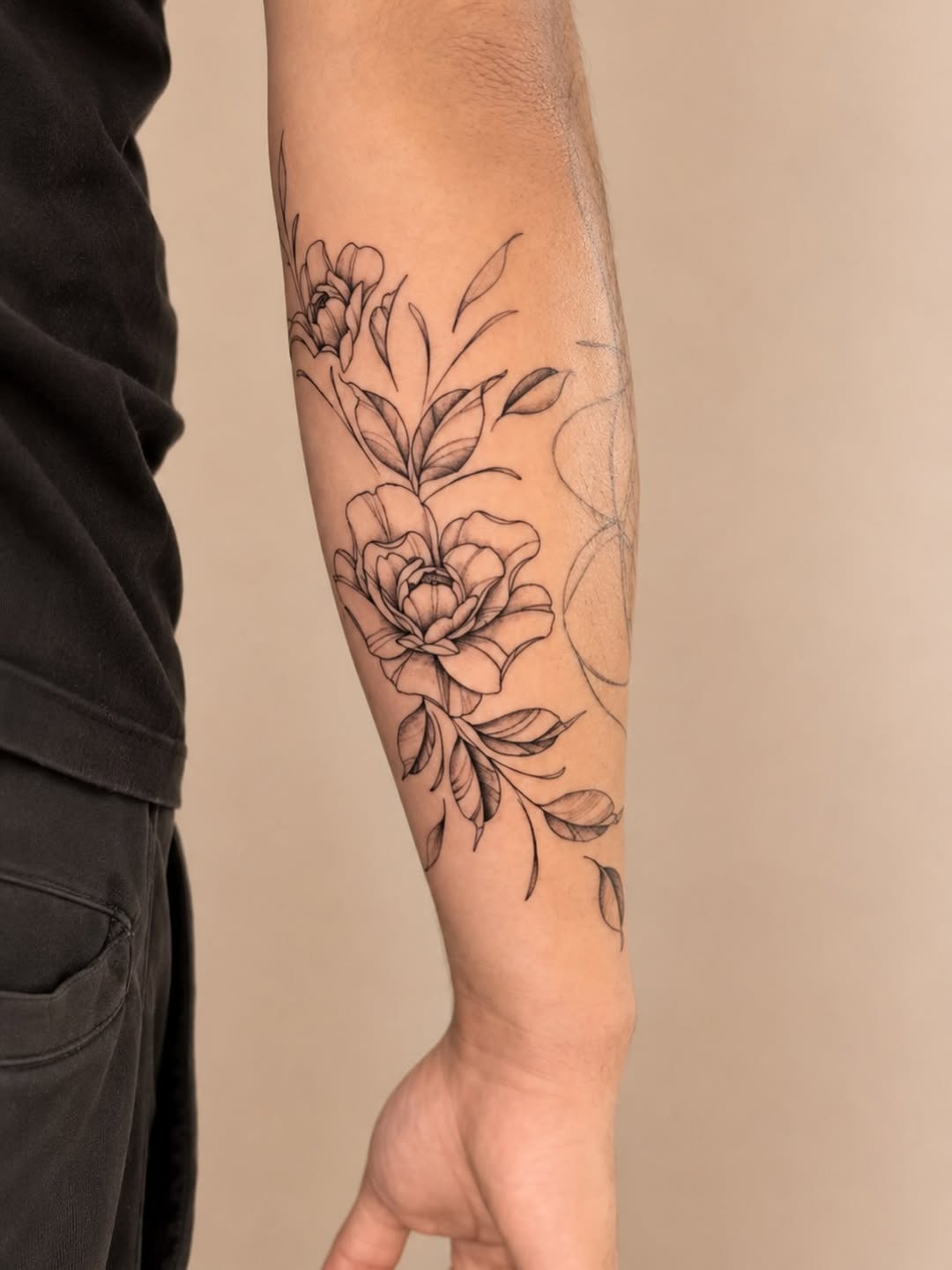 Tattoo by @tiagobrittotattoo โ fine_line