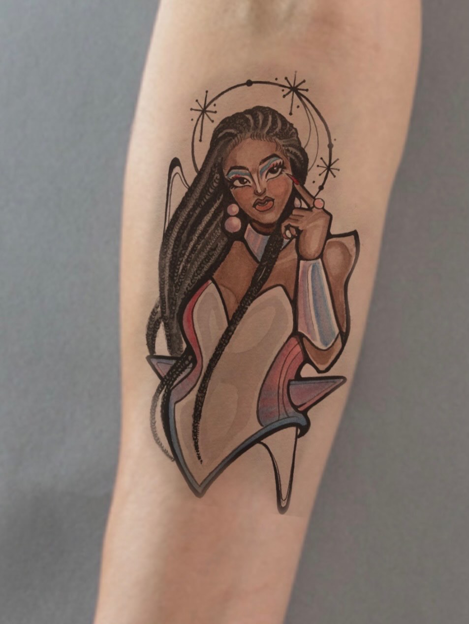 Tattoo by @samanthacastrovinci — new_school, illustrative
