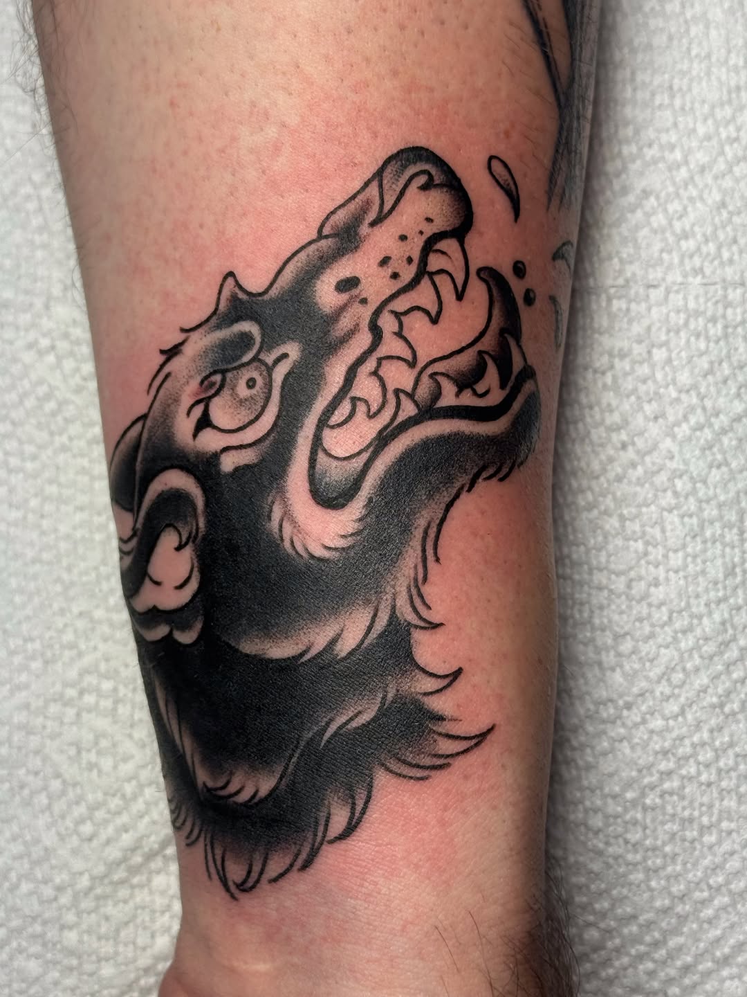 Tattoo by @ceilingham — american_traditional, black_and_grey