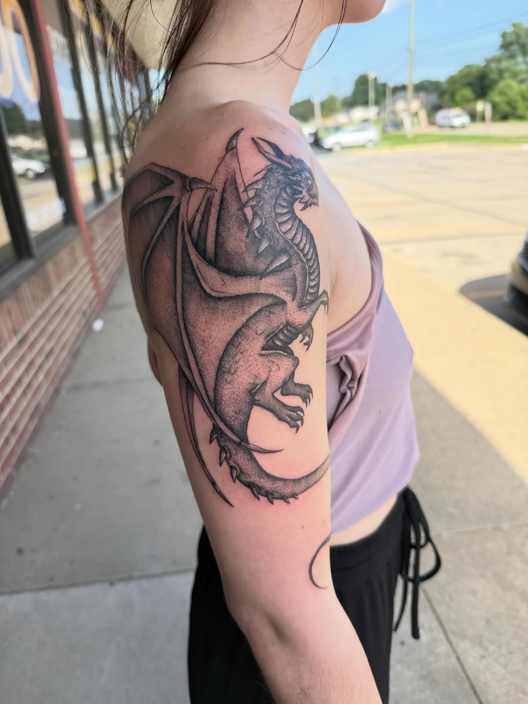 Tattoo by @akdoestattoos — black_and_grey, realism