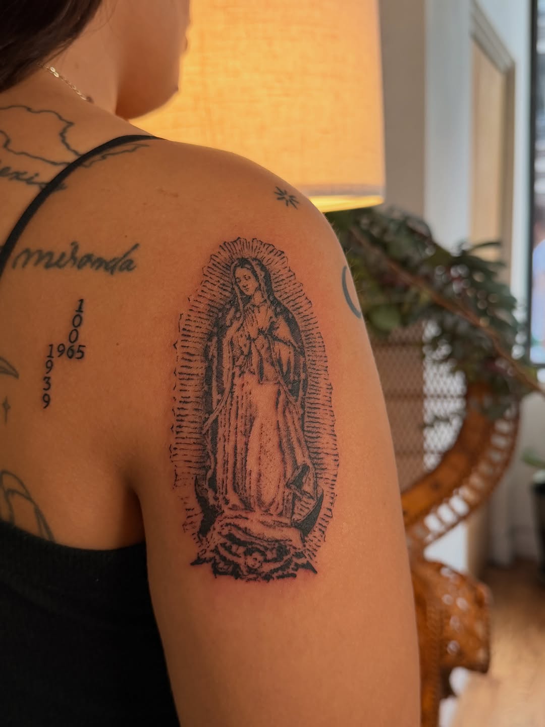 Tattoo by @babymaxyinks — black_and_grey