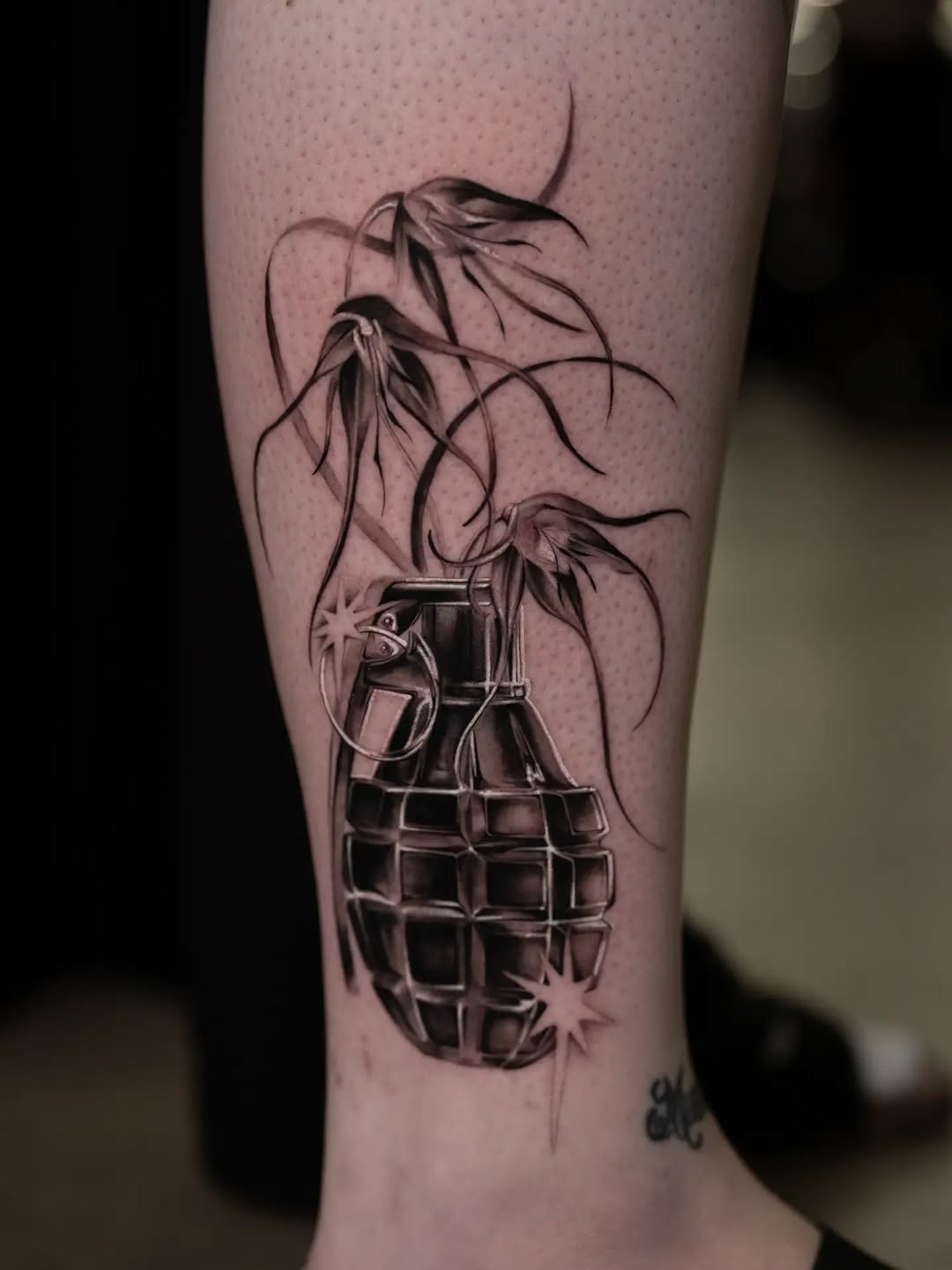 Tattoo by @dre.dayli โ black_and_grey, realism