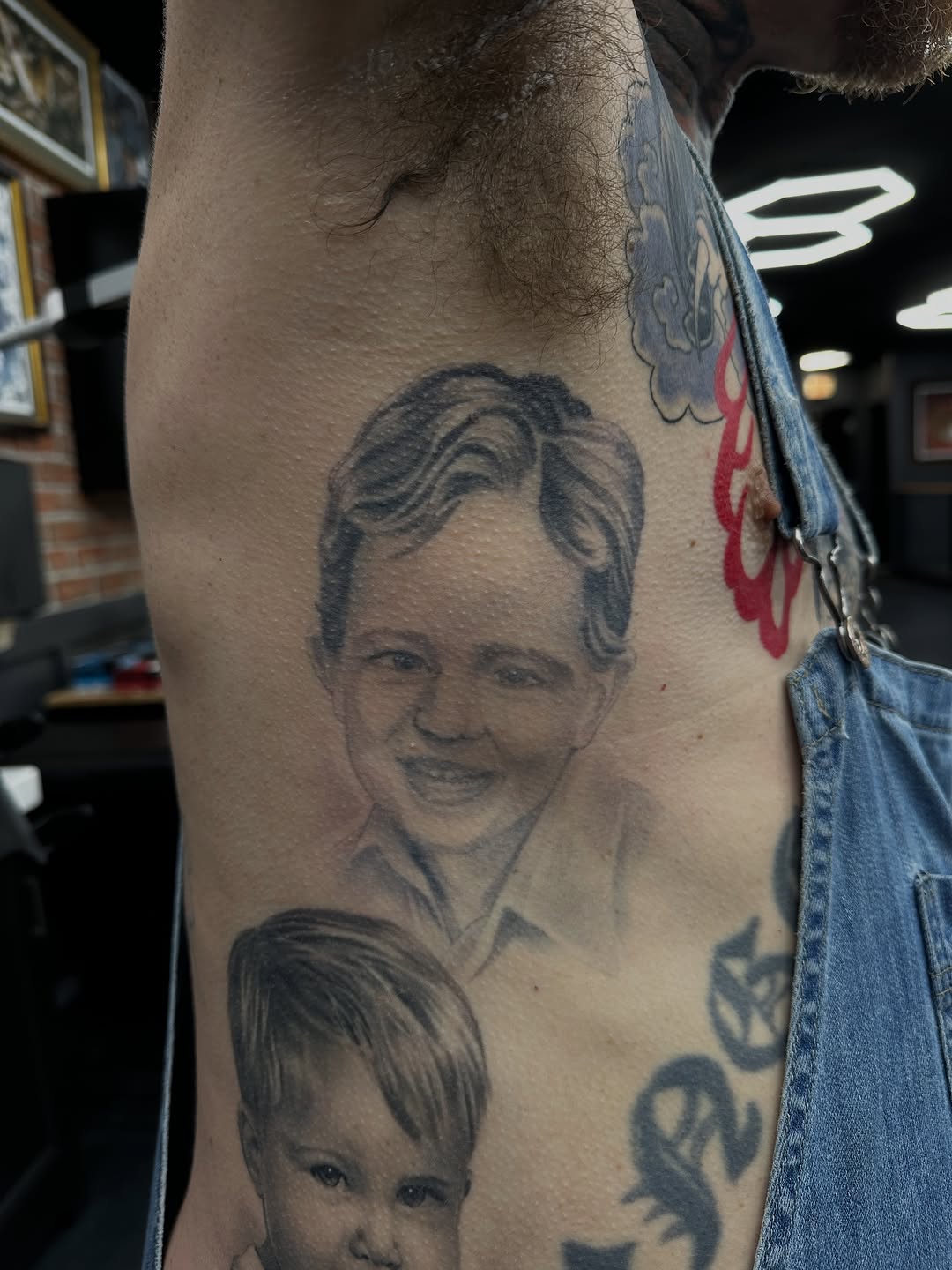 Tattoo by @zakperry_tattoos β realism, black_and_grey