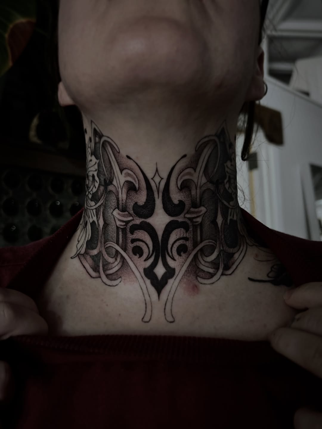 Tattoo by @rachktattoo — black_and_grey, ornamental