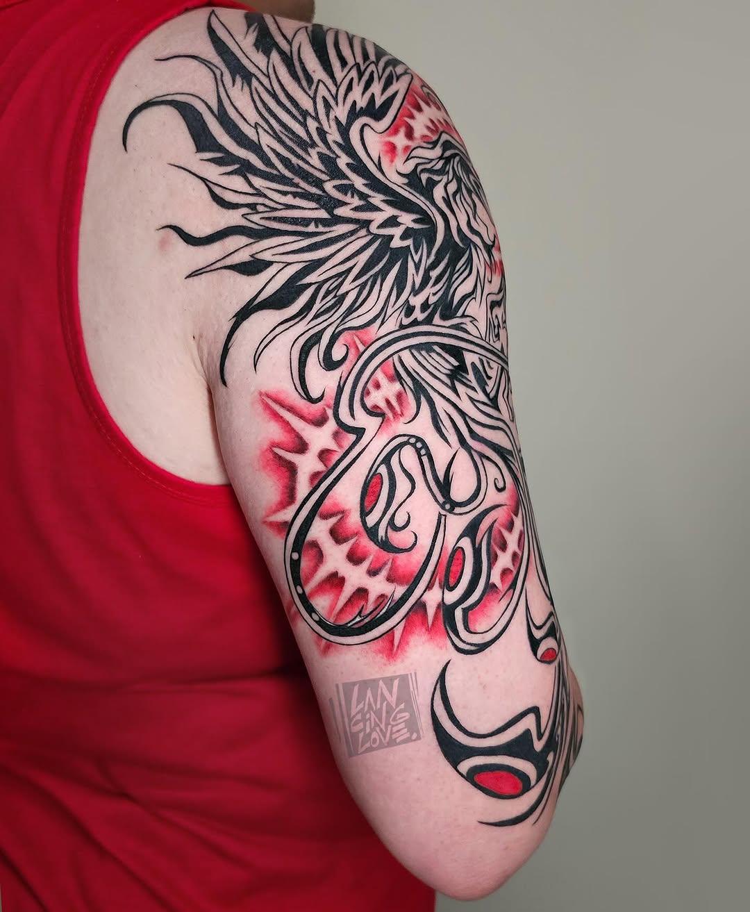 Tattoo by @lancinglove — new_school