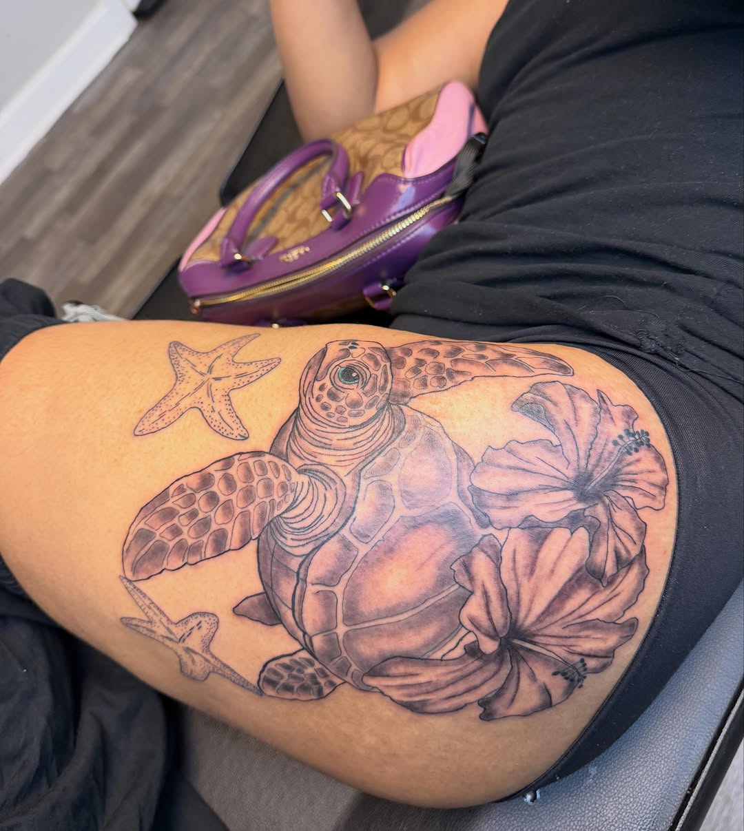 Tattoo by @xandreadavis — realism, black_and_grey