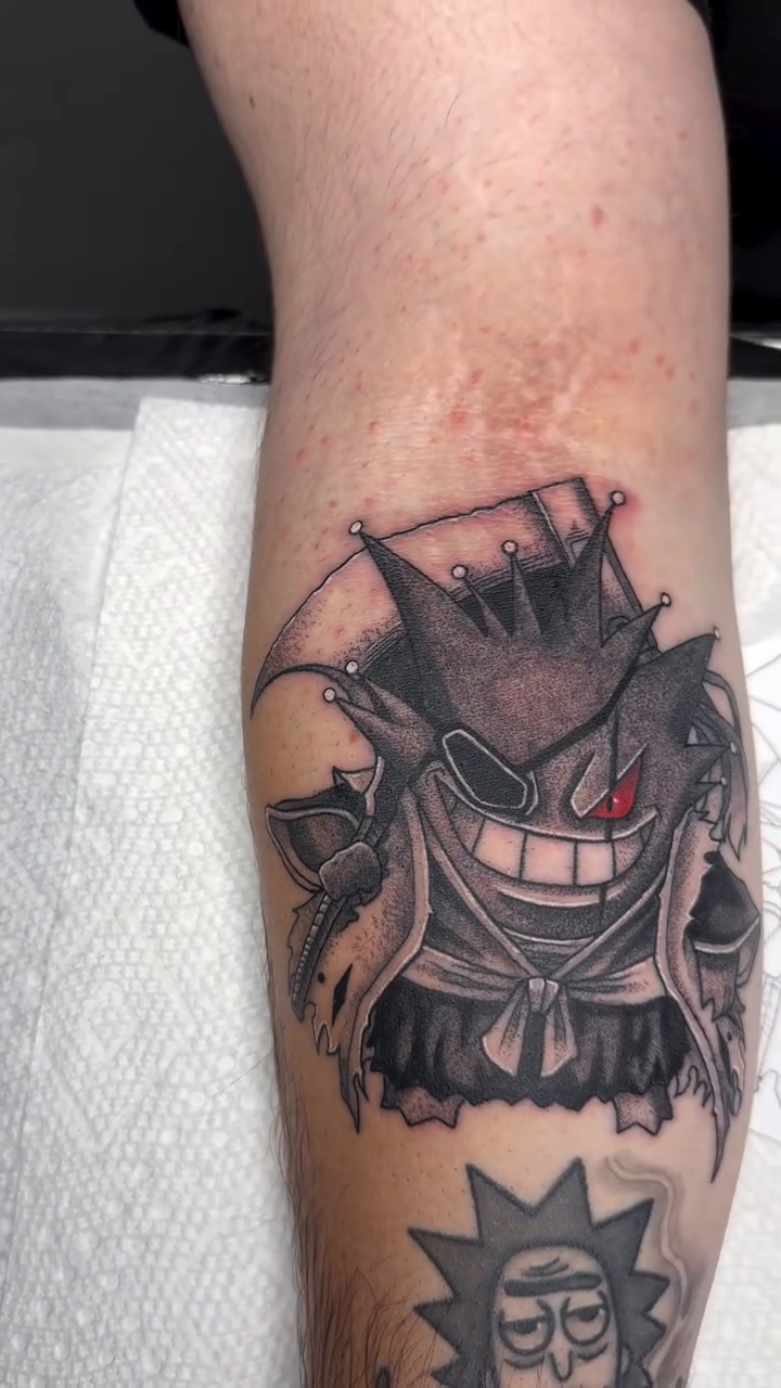 Tattoo by @luckyleftytattoos — black_and_grey, realism