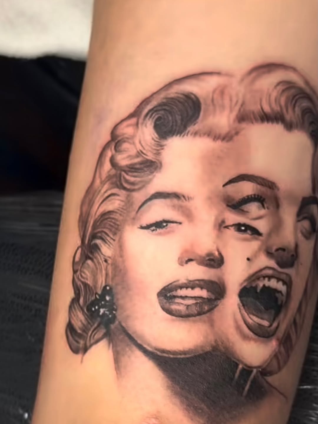 Tattoo by @dre.be.drawing โ realism, dark_realism