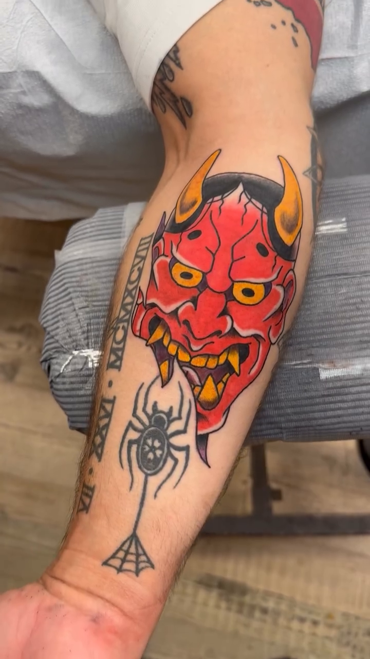 Tattoo by @me_my_self — japanese_irezumi, blackwork