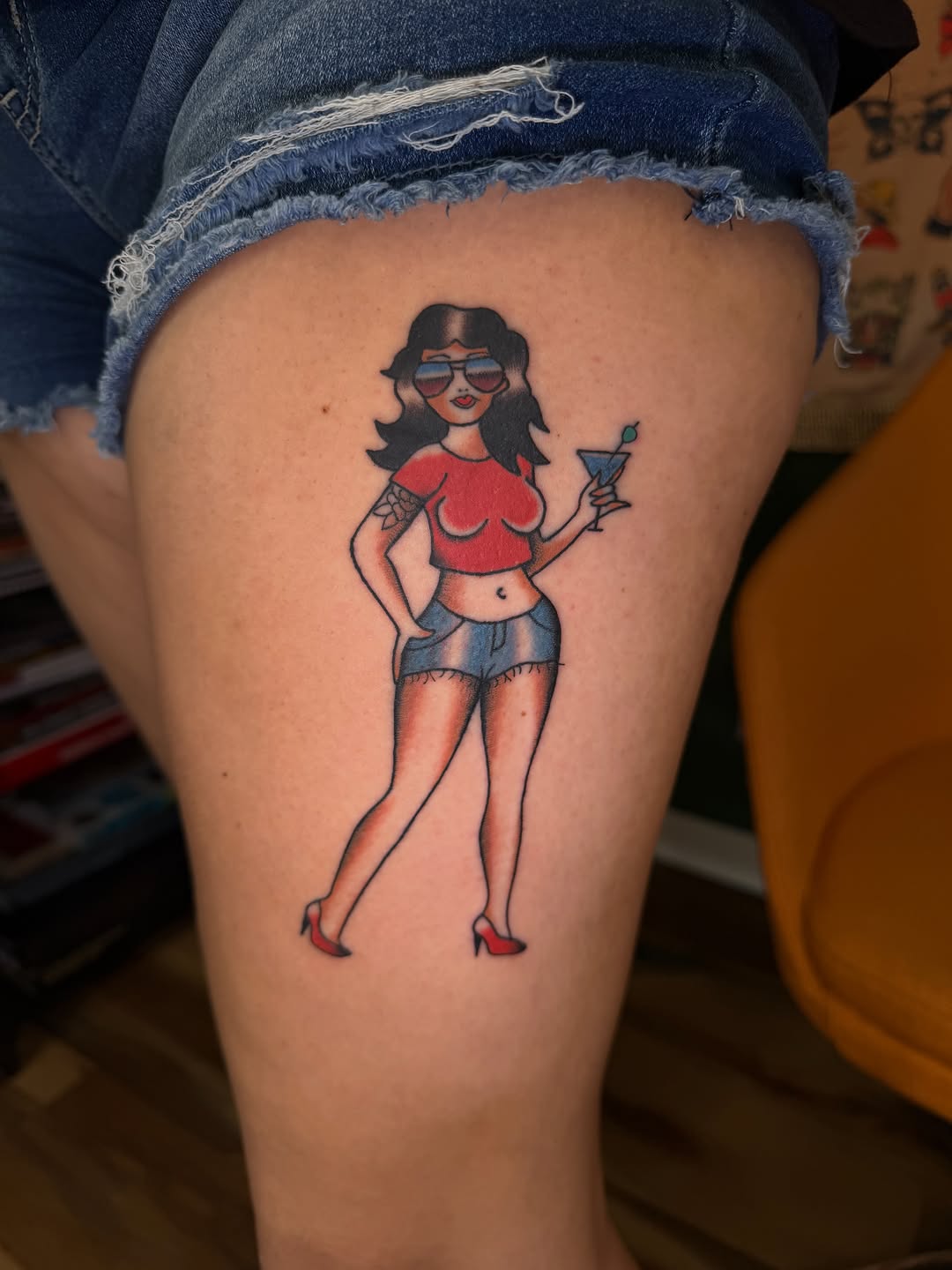 Tattoo by @mobunniemoproblems — american_traditional