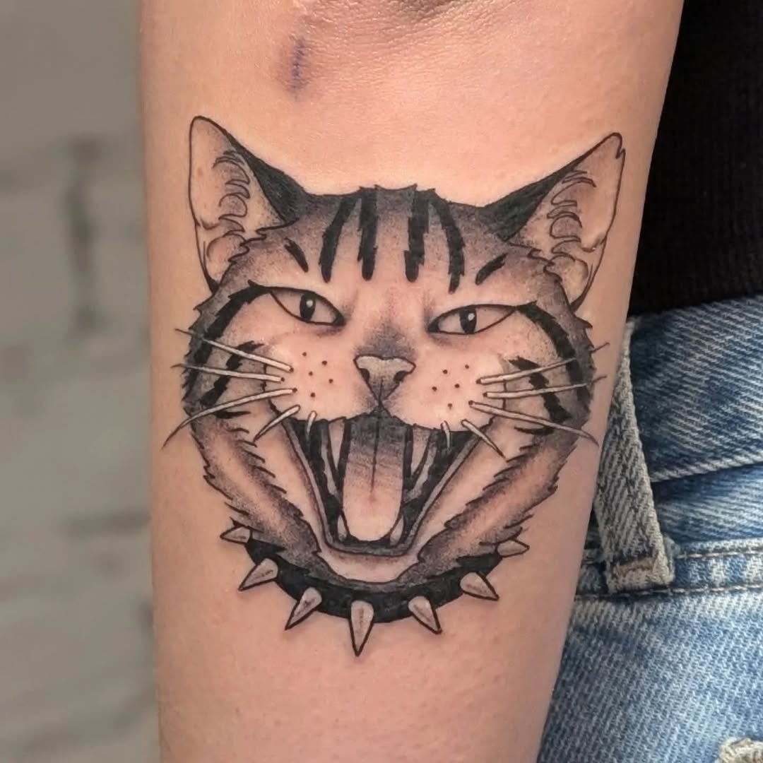 Tattoo by @casxket — illustrative, black_and_grey