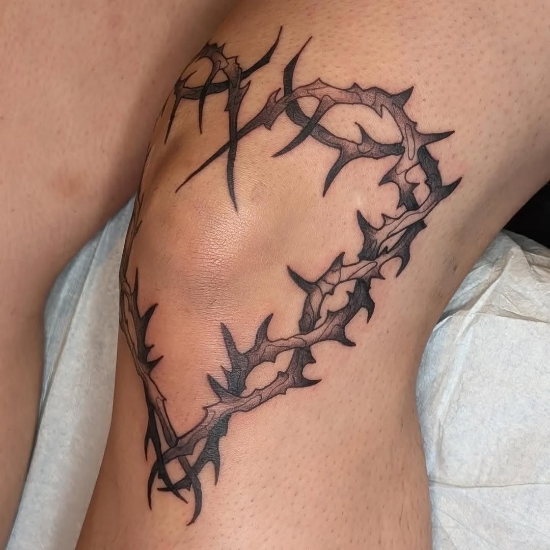 Tattoo by @casxket — illustrative, black_and_grey
