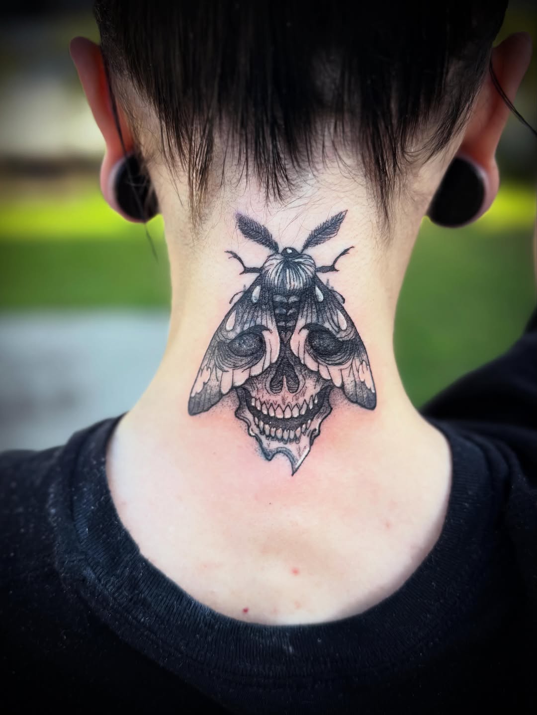 Tattoo by @tattoos_by_johnd — black_and_grey, dark_realism
