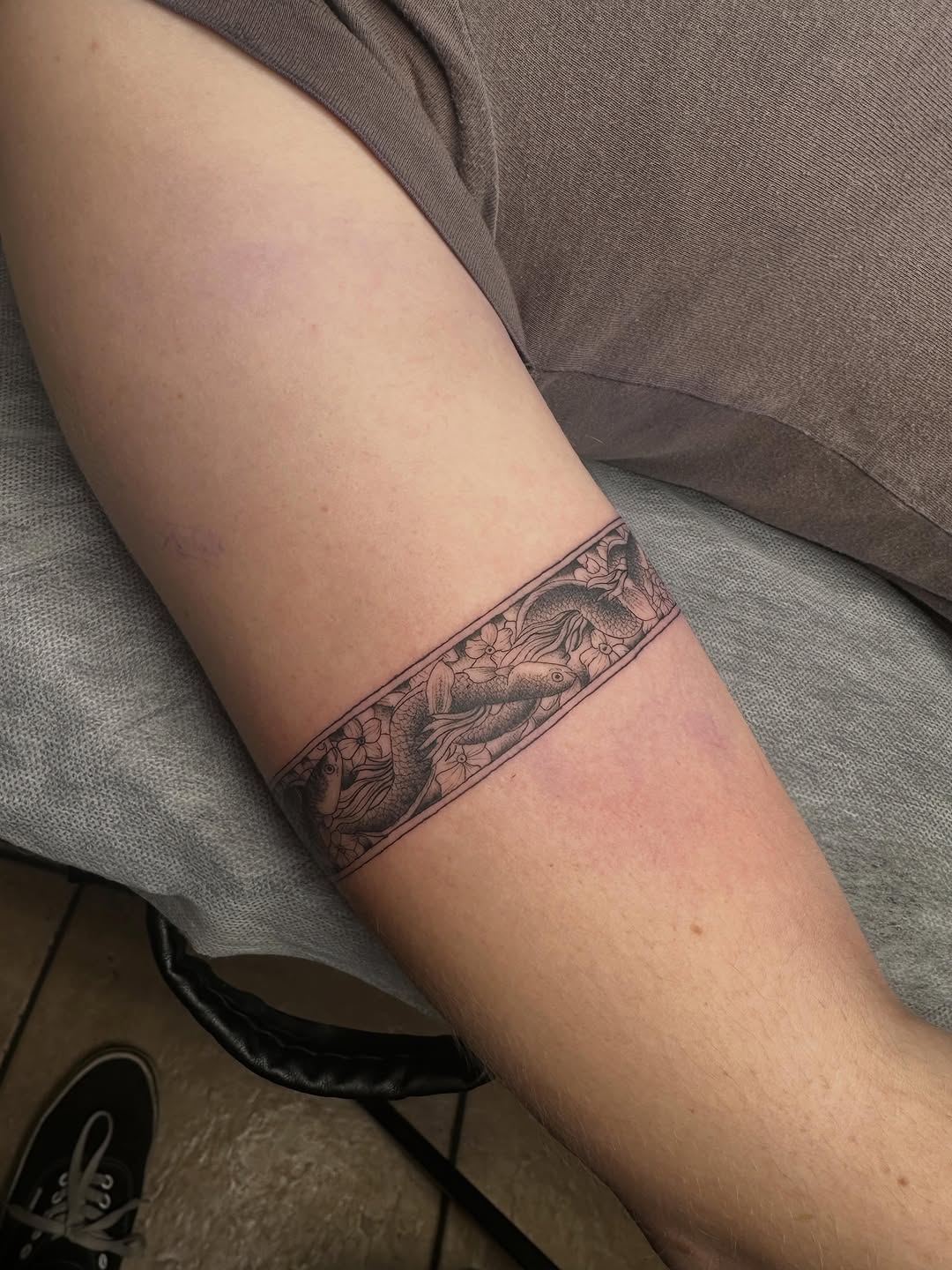 Tattoo by @alexgunshefski — illustrative, black_and_grey