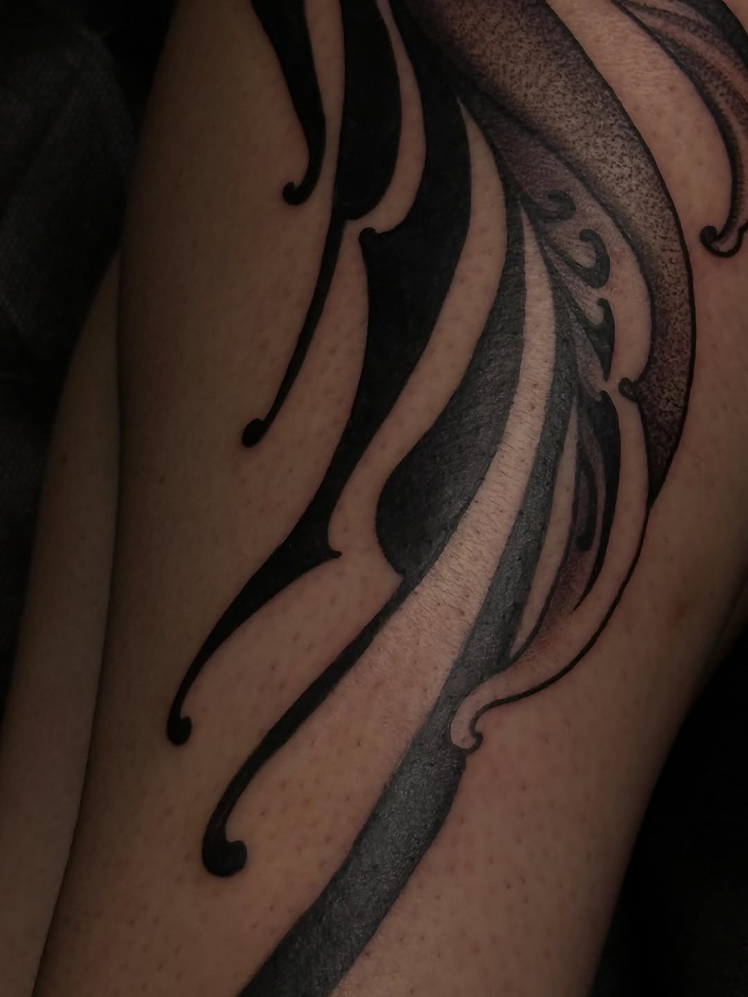 Tattoo by @kelsey.carmela โ blackwork, ornamental
