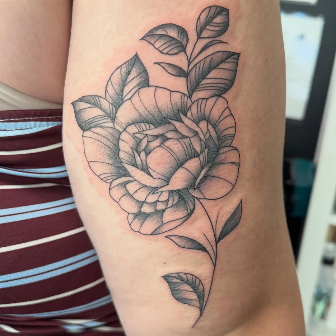 Tattoo by @tattoosbychai — black_and_grey