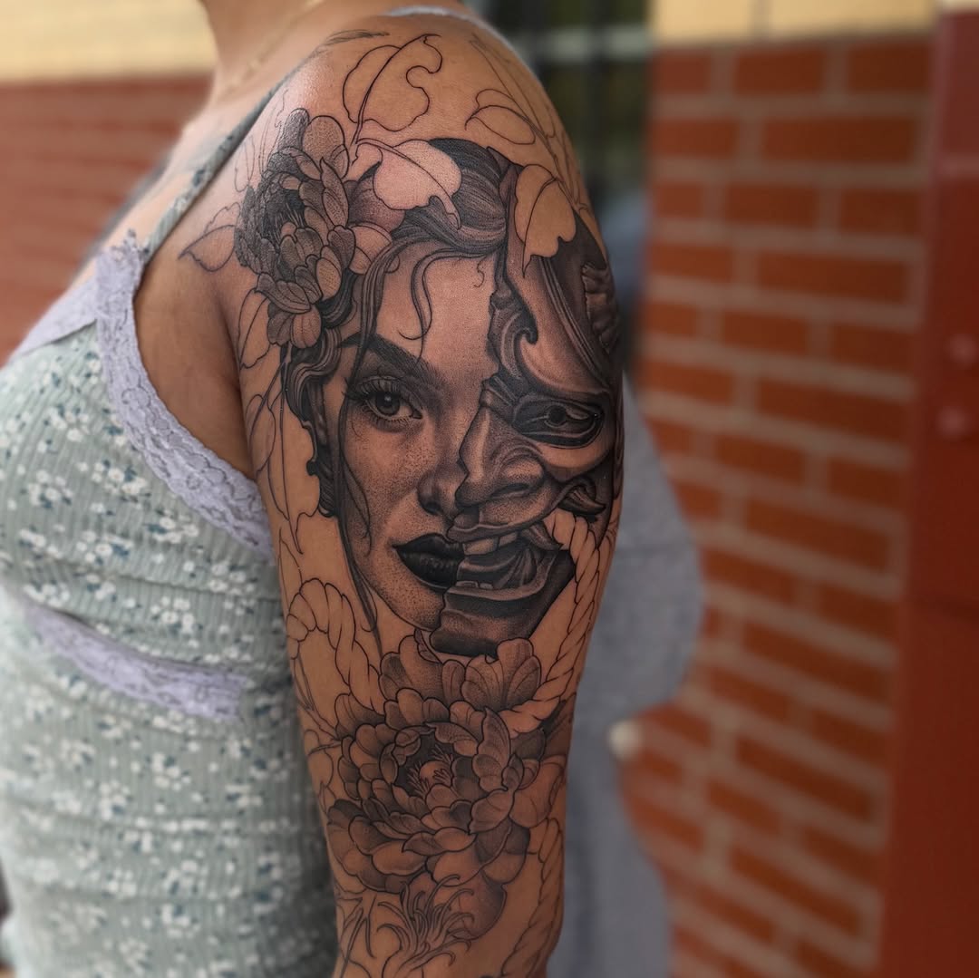 Tattoo by @professor.lore — realism, japanese_irezumi