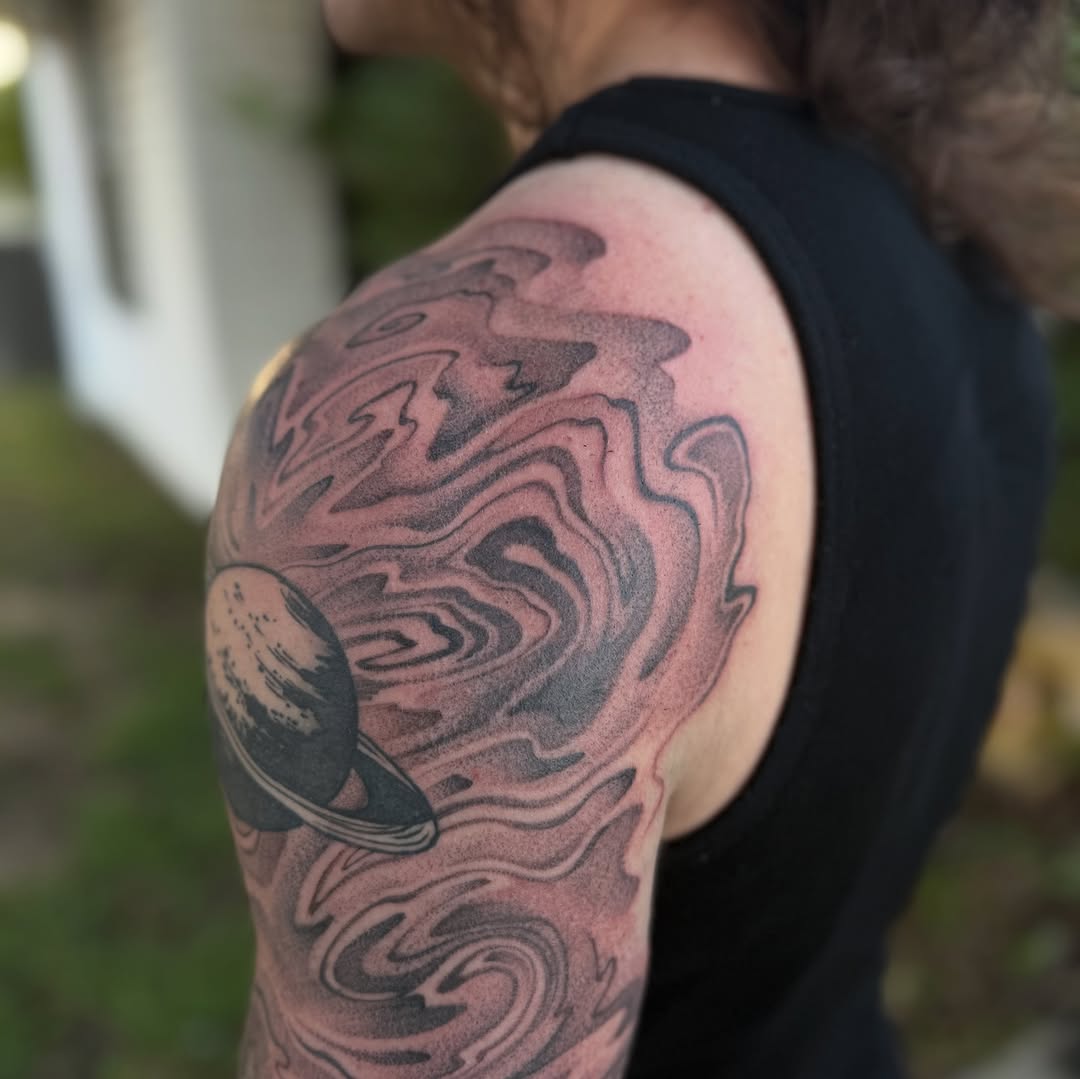 Tattoo by @professor.lore — black_and_grey, realism