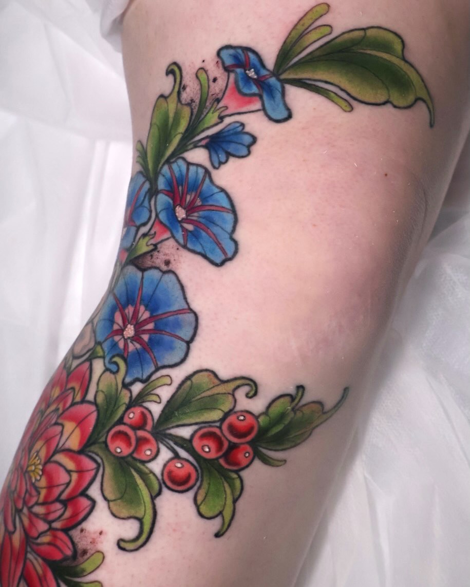 Tattoo by @elegantlyinking โ new_school