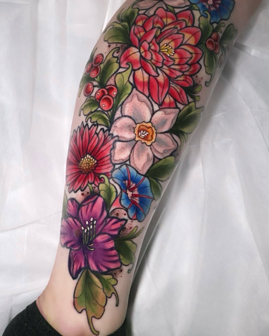 Tattoo by @elegantlyinking — illustrative, realism