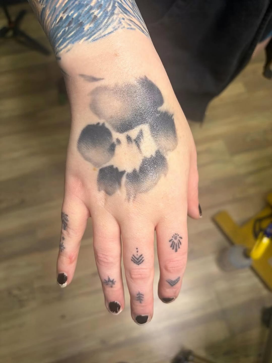 Tattoo by @ashleydenisetattoos β illustrative, dotwork