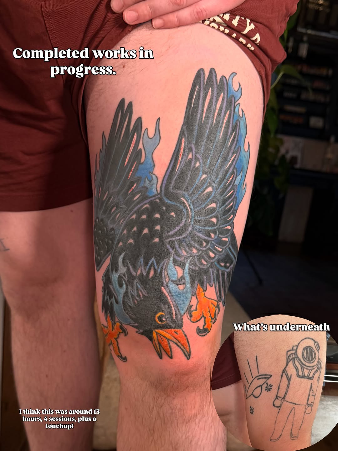 Tattoo by @enlightened.etchings — neo_traditional, blackwork