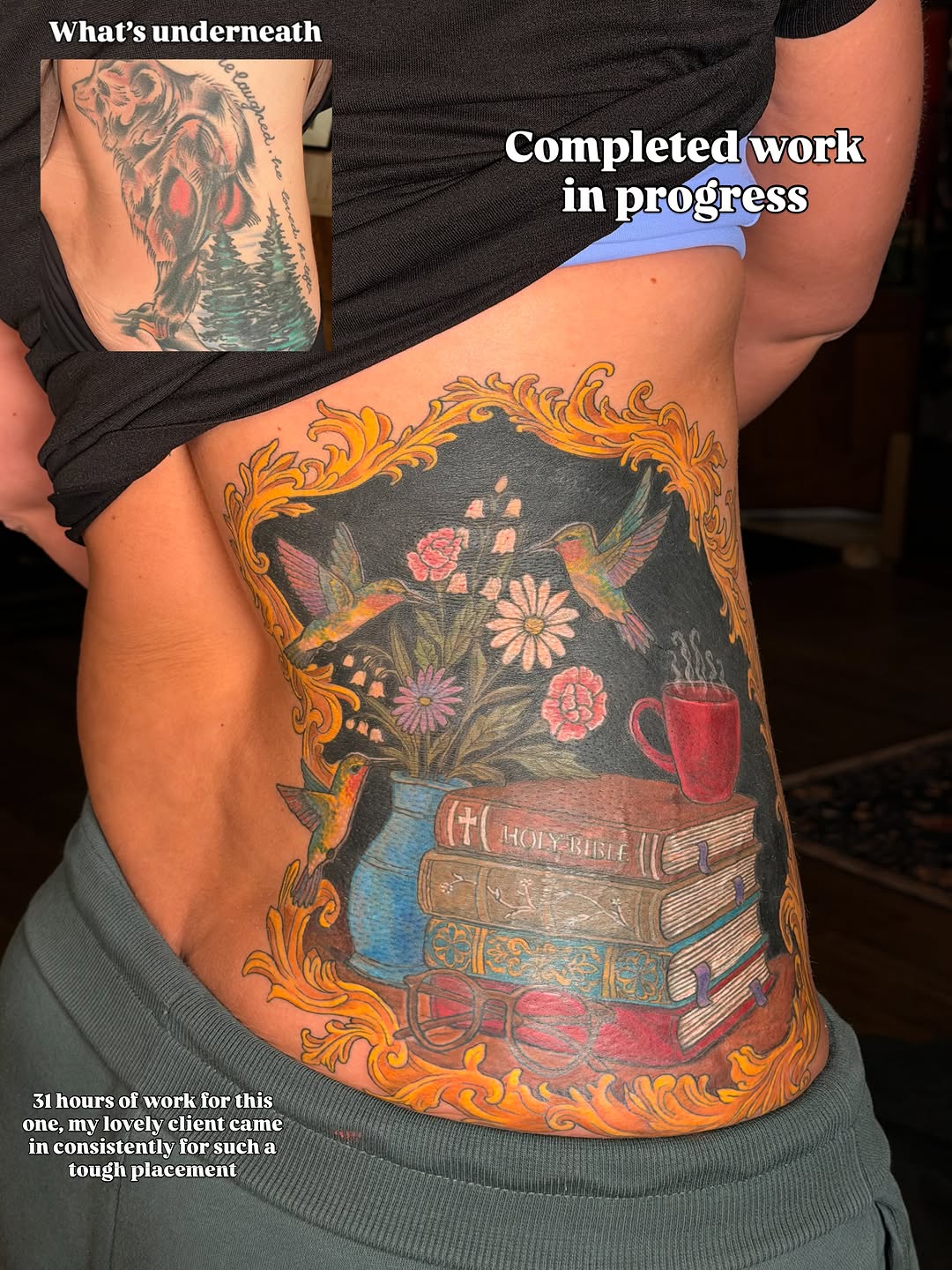 Tattoo by @enlightened.etchings — realism, illustrative