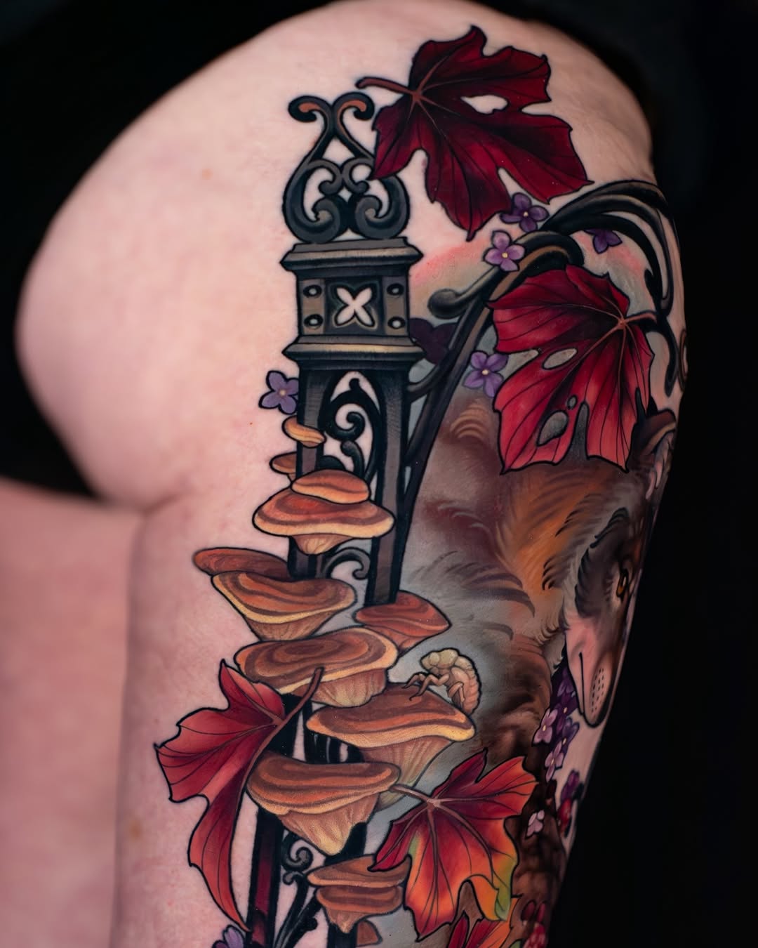 Tattoo by @hannahsteeleart — realism, neo_traditional