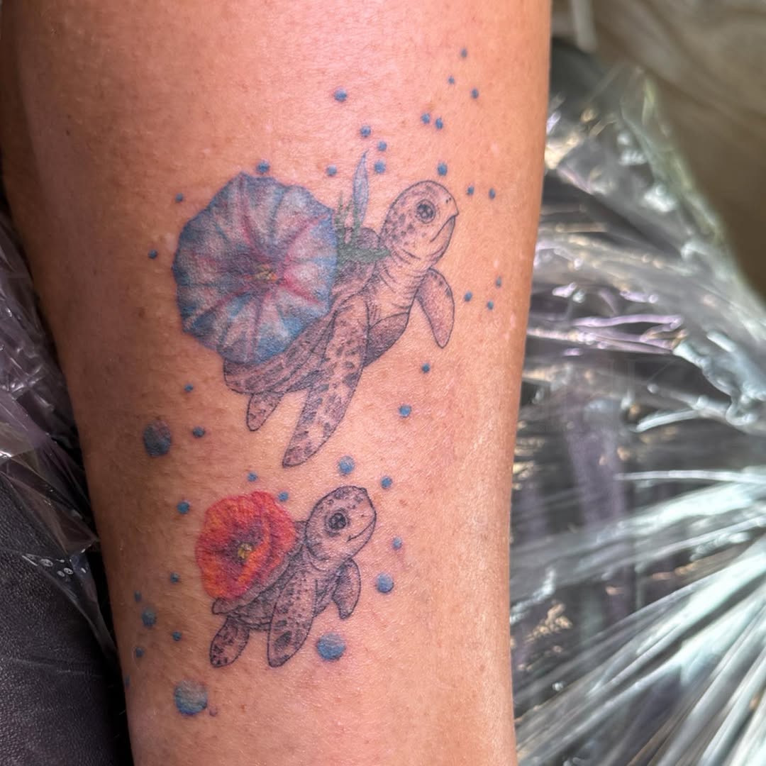 Tattoo by @pxinkpmutattoos โ watercolor