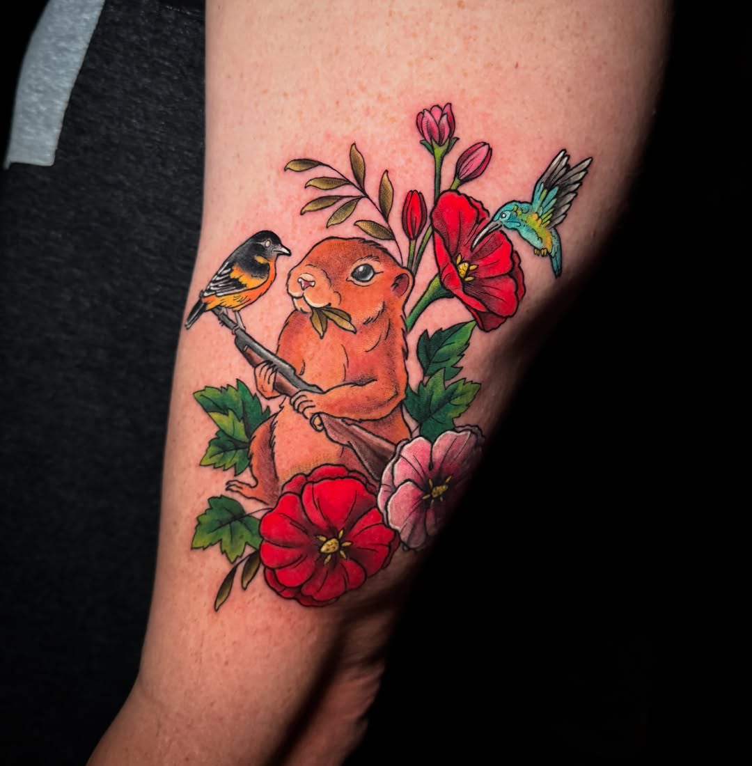 Tattoo by @deefloriantattoos — new_school