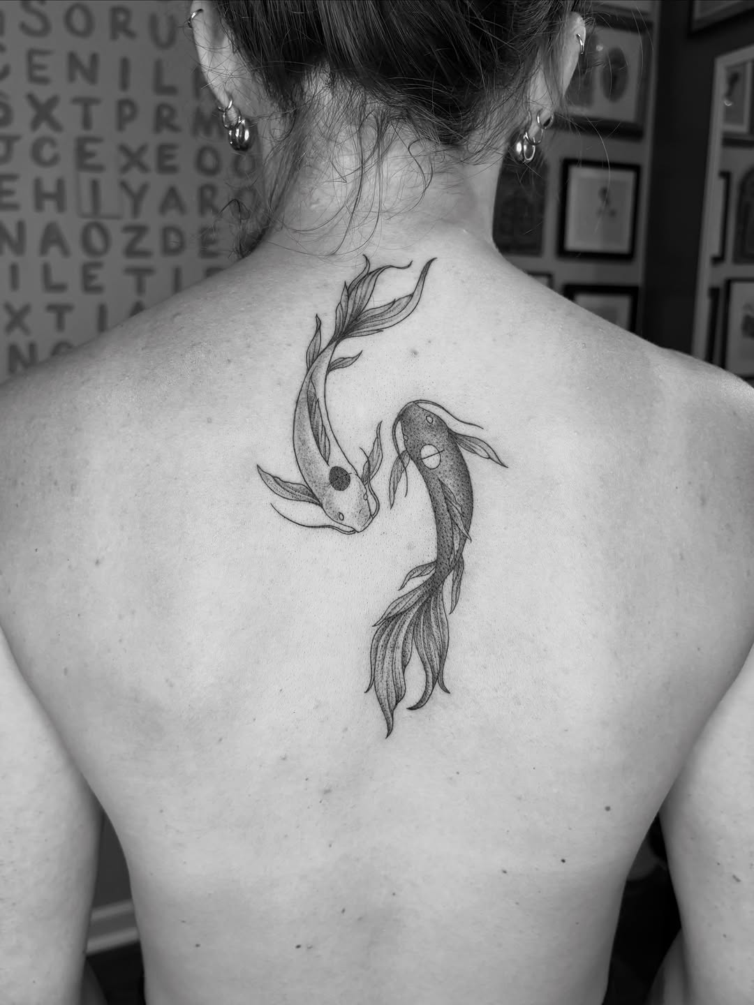 Tattoo by @serahsubmarine — illustrative, black_and_grey