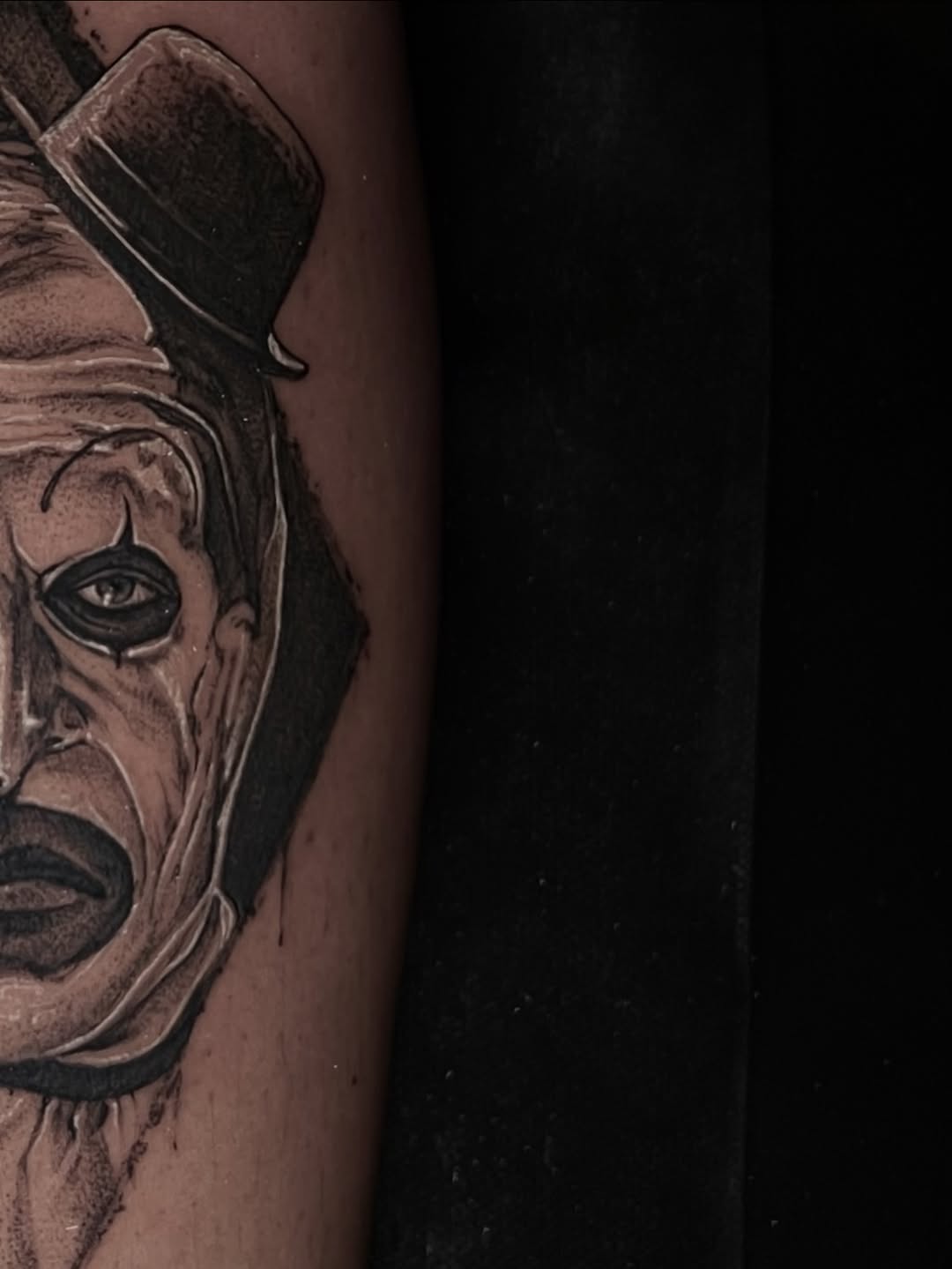 Tattoo by @domcalitattoo — black_and_grey, realism
