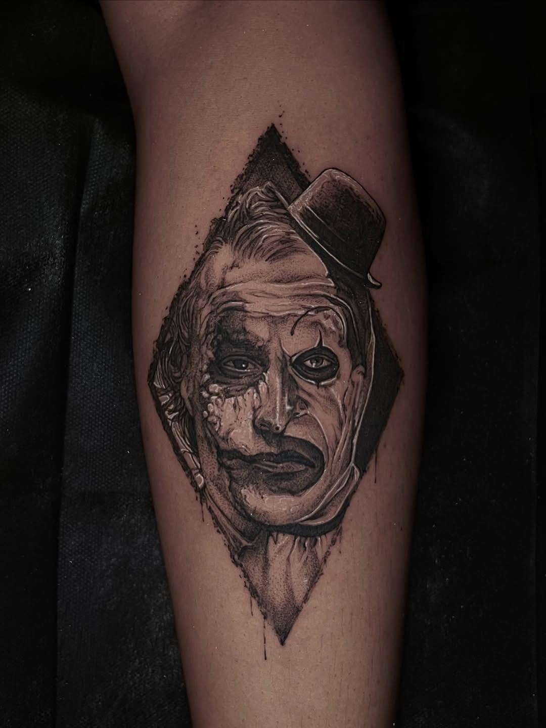 Tattoo by @domcalitattoo — black_and_grey